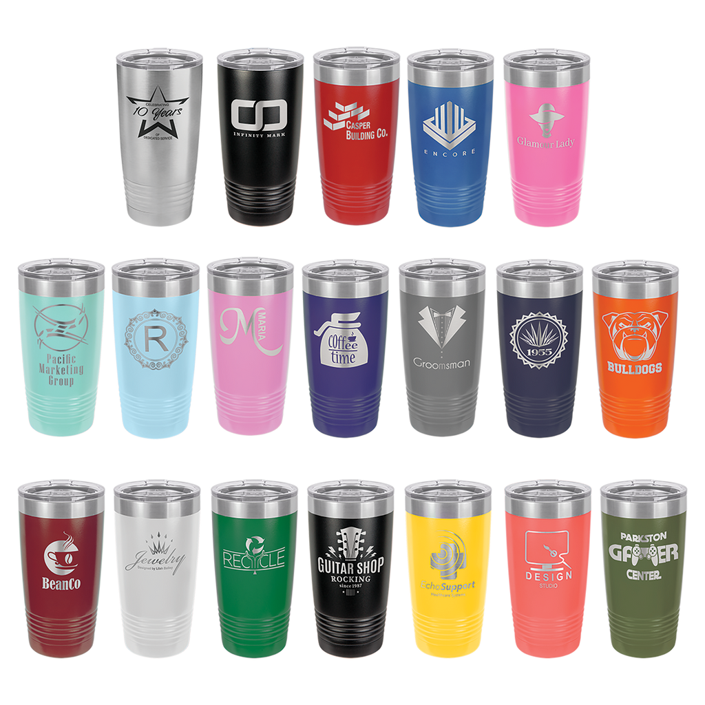 20oz. hot-cold tumblers  Stainless Steel Tumbler travel mug w/Lid