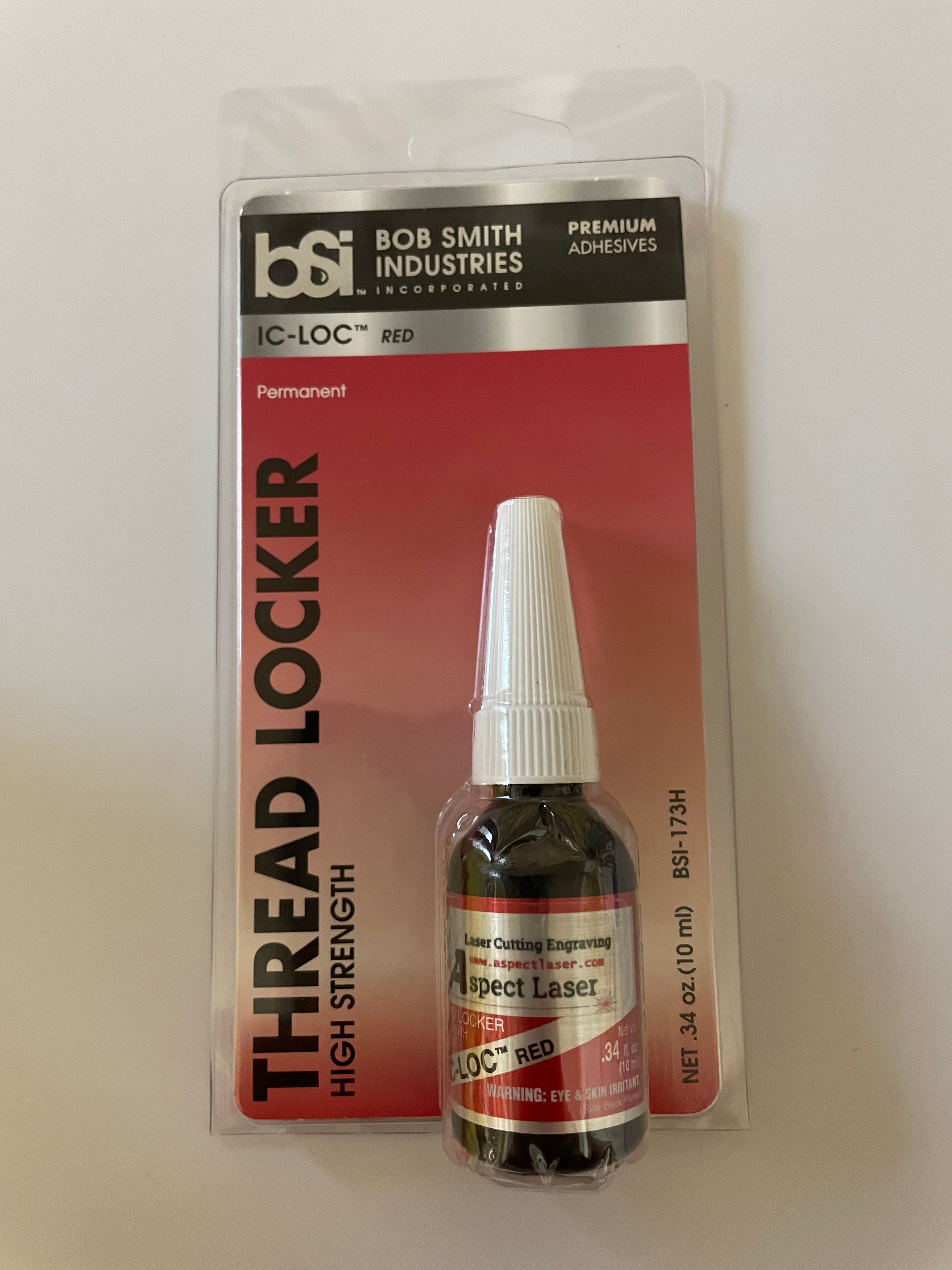 Bob Smith Threadlocker Low, Medium, High or Wicking Threadlock 1/3 fl ...