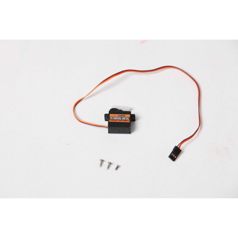9g servo metal gear FMS FMM9MGDP 9g Digital Metal Gear Positive Servo