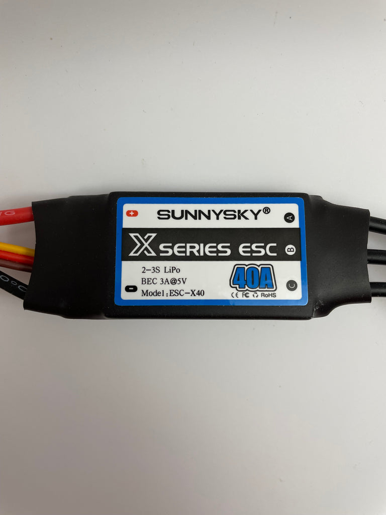 Sunny Sky 40A 2-3S Airplane ESC Electronic Speed Control