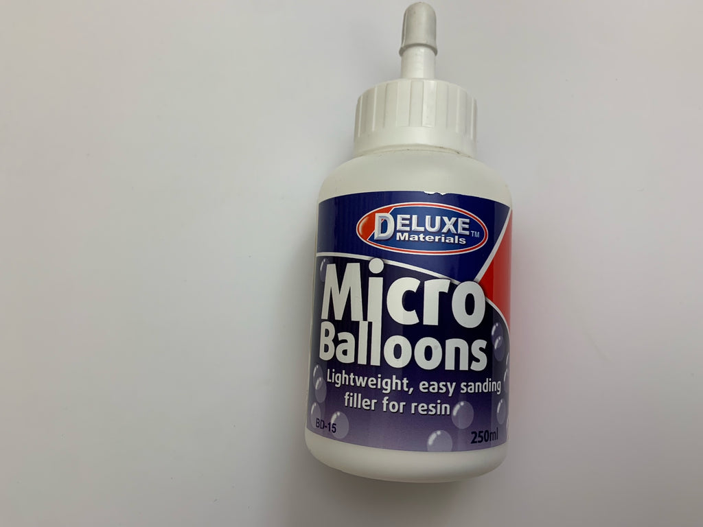 Microballoons Filler: 250cc Item No. Deluxe Materials
