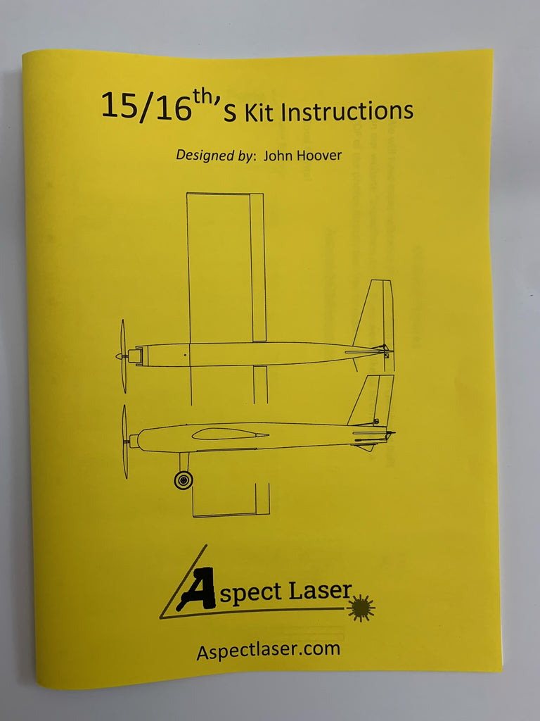15/16th's Kit Instructions